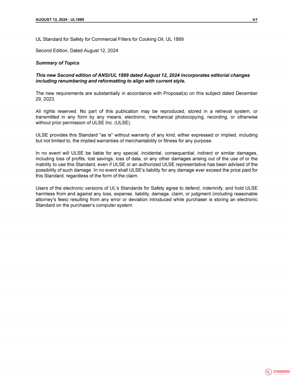 UL 1889 PDF UL 1889 PDF